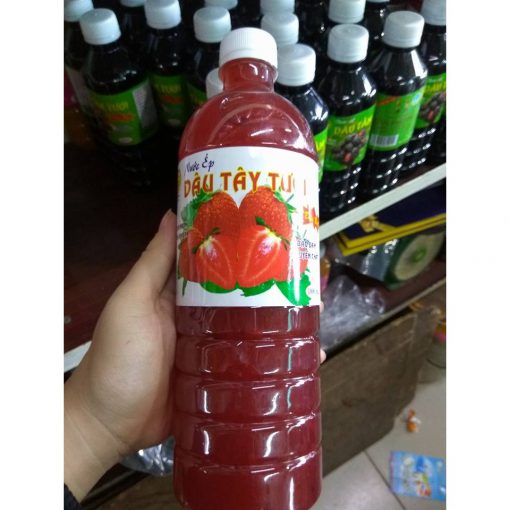 Nước cốt dâu tây ( 1000ml) - Hình ảnh 3