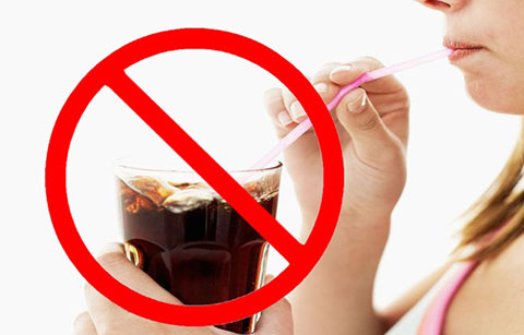 Kết quả hình ảnh cho hạn chế uống nước có ga