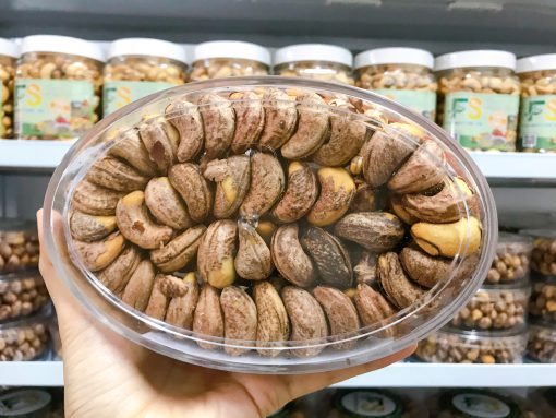 Hạt điều rang muối loại A (hạt vừa) hộp Elip(350 gram) - Hình ảnh 2