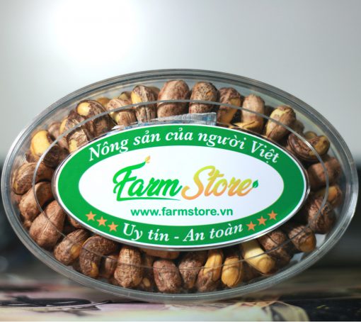 Hạt điều rang muối loại A (hạt vừa) hộp Elip(350 gram)