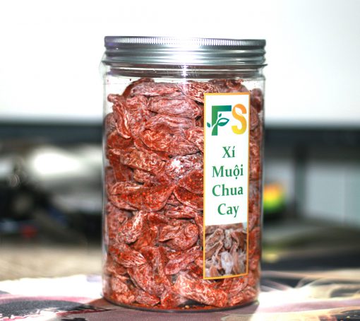 Xí muội chua cay cắt lát (500gr)